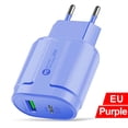 thumbnail image 5 of Cargador de teléfono móvil Candy PD12W, cabezal de carga de 2,4 A, adaptador tipo C, carga PD + USB, 5 of 5