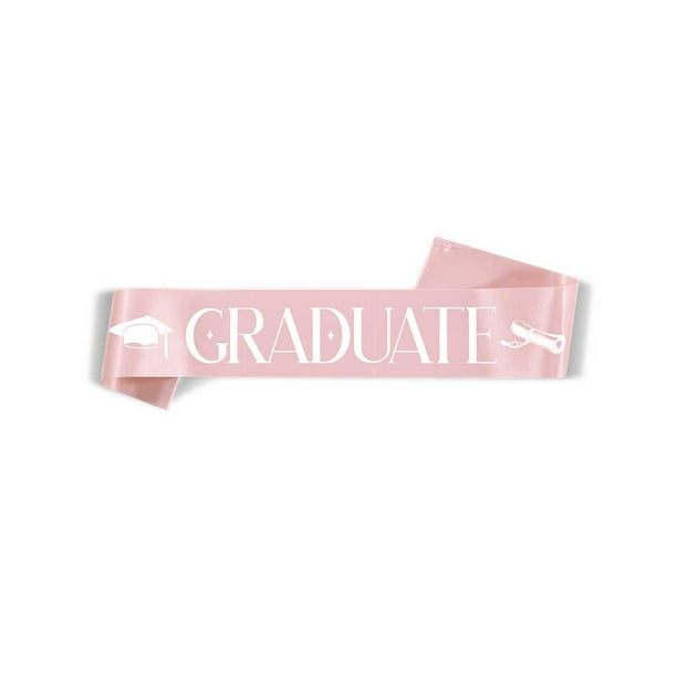 Sonducket Cinturón de hombro disponible en color Cinturón de hombro flexible y reutilizable para estudiantes de fiesta de graduación en el Accesorios de disfraces oro rosa B