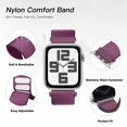 thumbnail image 3 of Correa de reloj ONFNZ de nailon Sport Loop, paquete de 6, 42 mm (serie 3), 3 of 7