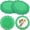 Green, variant on 200 Pcs Doilies Lace Paper Doilies 14 Inches Disposable Foil Lace Placemats Large Round Paper Pad Placemats for Cakes Crafts Wedding Birthday Party Decoration(Red)