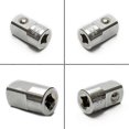 thumbnail image 2 of Ratchet Wrench Socket Converter Sleeve Head Adapter 1/4 3/8 1/2 Female To Male Drive Socket Spanner Converter Wrench Adapter, 2 of 5