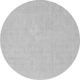 thumbnail image 1 of Ahgly Company Indoor Round Solid Gray Modern Area Rugs, 6' Round, 1 of 4