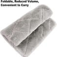 thumbnail image 4 of Gustave Winter Warm Plush Bird Nest House Hanging Hut Tent for Cage, Triangle Pet Birds Sleeping Bed for Parrots Parakeets Conures Cockatiels Lovebirds, 4 of 5