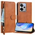thumbnail image 1 of FOXDOCK Funda Tipo Cartera para Tecno Camon 50 Pro 4G Cuero PU con Cremallera y Correa de Muñeca, Ranuras para Tarjetas, Soporte Plegable, Cierre Magnético, 1 of 5