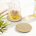 thumbnail image 4 of Coasters For Drinks, Coasters For Coffee Table, Fit All Kinds Of Cups, Wooden Table, Rustic Farmhouse Coaster Are Perfect For Home Decor, Housewarming, 4 of 5