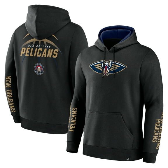 Men's Fanatics Black New Orleans Pelicans Legacy Guard Pullover Hoodie