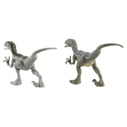 Mattel Jurassic World Camp Cretaceous Raptor Squad Action Figure Set, 4 Pieces