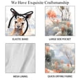 thumbnail image 4 of luoweisi Men's Beach Shorts Quick Dry Swim Trunks with Mesh Lining Kangaroo 2XL, 4 of 5