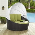 thumbnail image 1 of Modway Convene Piece Outdoor Patio Furniture Daybed, Espresso, 1 of 4