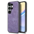 thumbnail image 1 of Case For Samsung Galaxy S26 Ultra/S26 Plus/S26, Frosted Cover With Anti-Fall PU Leather Screen Protector Shell, 1 of 6