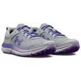 thumbnail image 3 of Under Armour Girls Grade School Assert 10 Running Shoe, (100) Mod Gray/Nebula Purple/Baja Blue, 5 Big Kid, 3 of 4