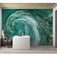 thumbnail image 3 of Tiptophomedecor Abstract Wallpaper Wall Mural - Water Twist, 3 of 7