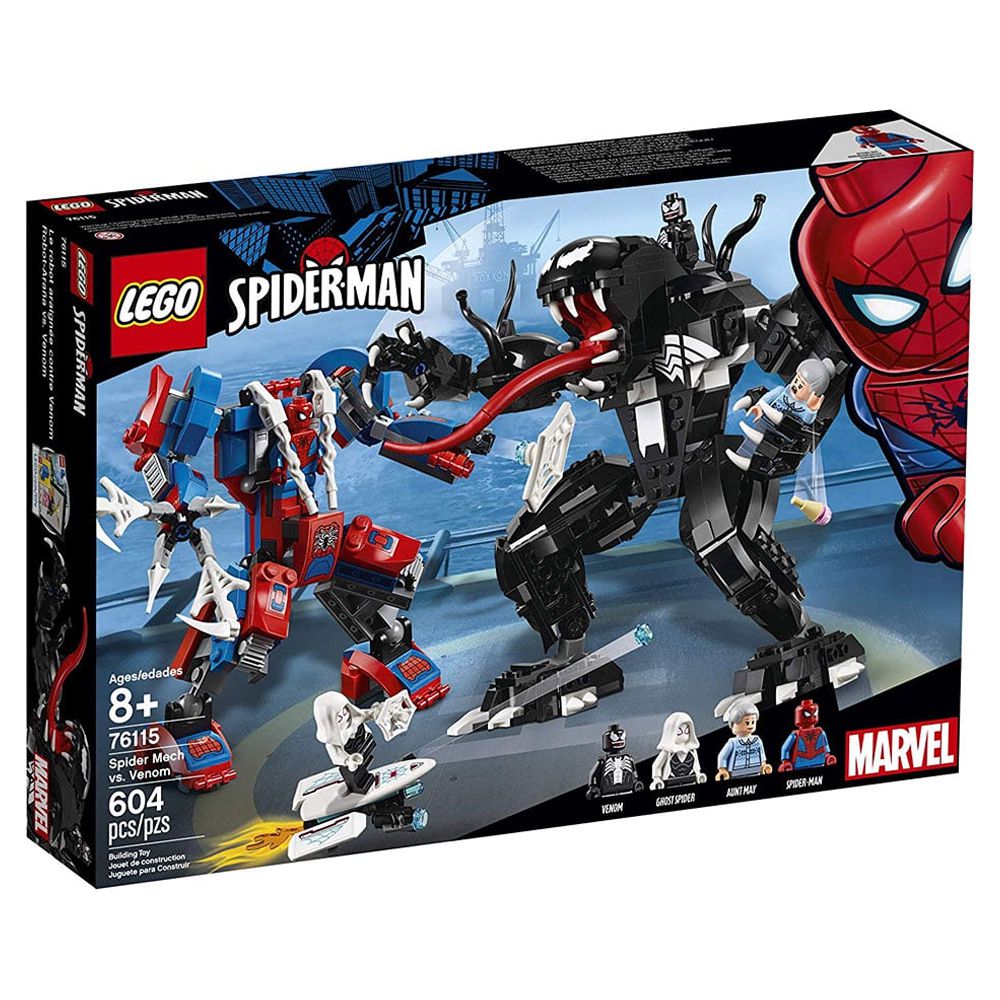 LEGO Super Heroes Marvel Spider Mech Vs. Venom 76115 Building Kit - image 4 of 8