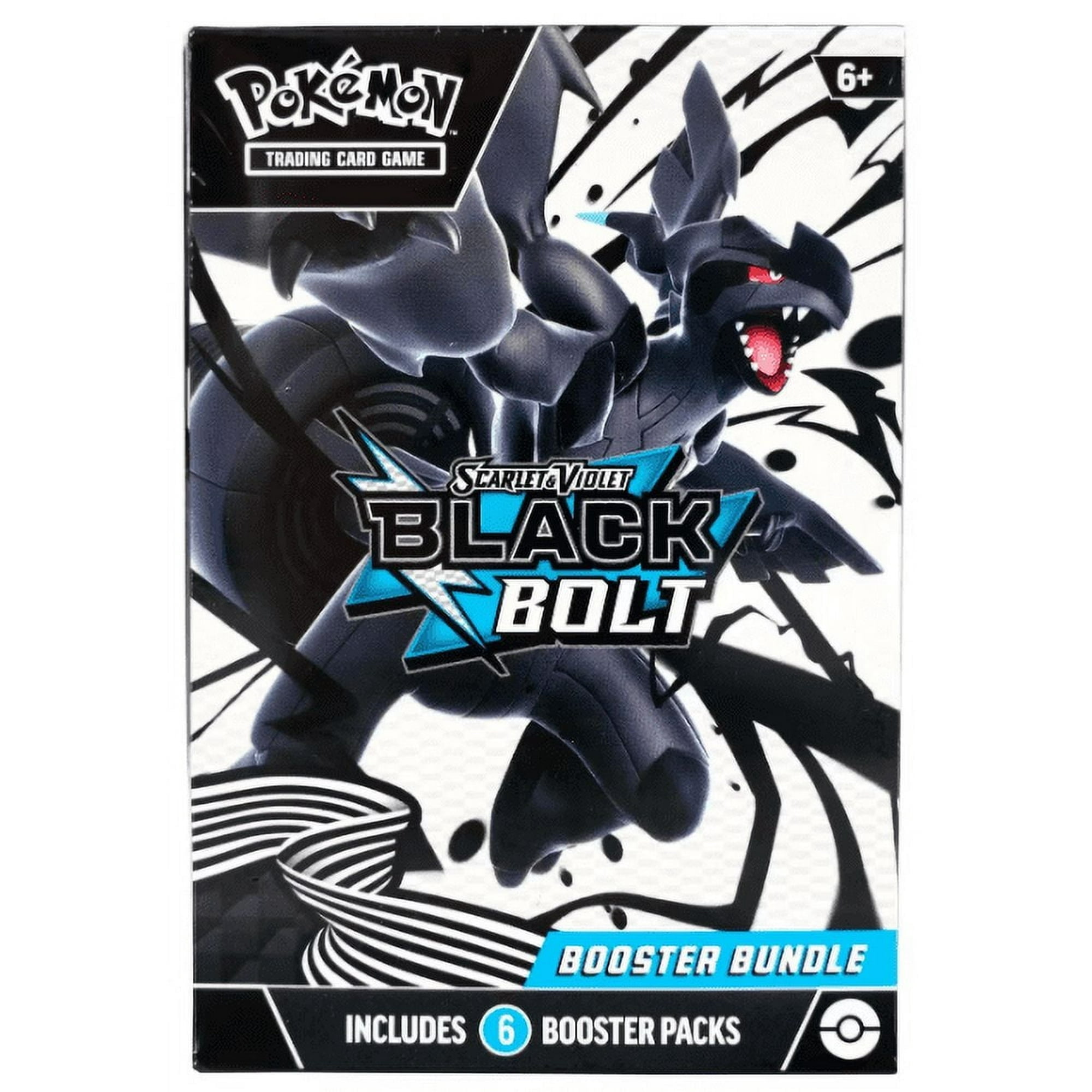 Pokemon TCG, Black Bolt Deluxe Booster Box Japanese, 4 Packs, 140