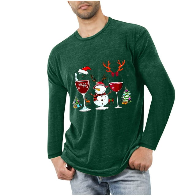 Blusas y camisas de manga larga con cuello redondo para hombre, ropa deportiva para el hogar, pijamas, camisetas de color liso, blusa deportiva para hombre, poliéster