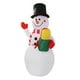 thumbnail image 5 of Muñeco de nieve inflable de Navidad NikouMX 1,5 m, 5 of 8