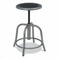 thumbnail image 2 of 6800 Series Height Adjustable Metal Seat Swivel Stool, Supports Up to 300 lb, 18" to 24" Seat Height | Bundle of 2, 2 of 5