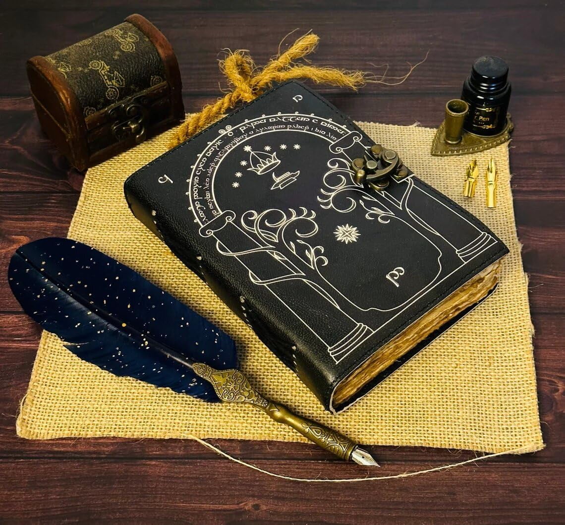 Lord Of The Rings Book Gifts Jrr Tolkien Set Decor Hardcover Books