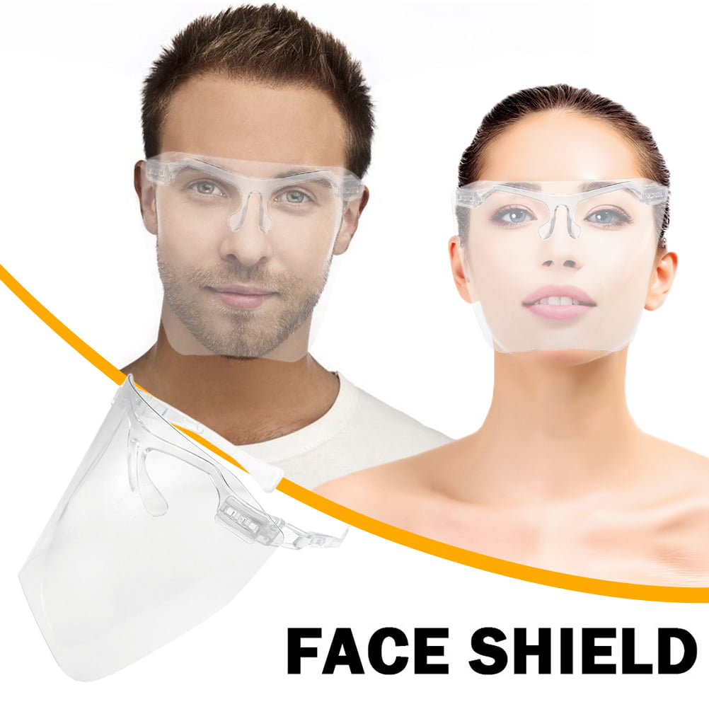 Details about   Protective Facial Cover Transparent Glasses Visor Anti-Fog Goggles Accessory 
