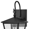 thumbnail image 4 of 14060BK Hinkley Lighting Huntersfield - 1 Light Small Outdoor Wall Lantern in Traditional Style - 7 Inches Wide by 13.75 Inches High-Black Finish, 4 of 6