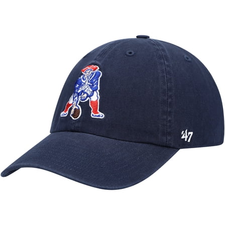 Men's '47 Navy New England Patriots Clean Up Adjustable Hat