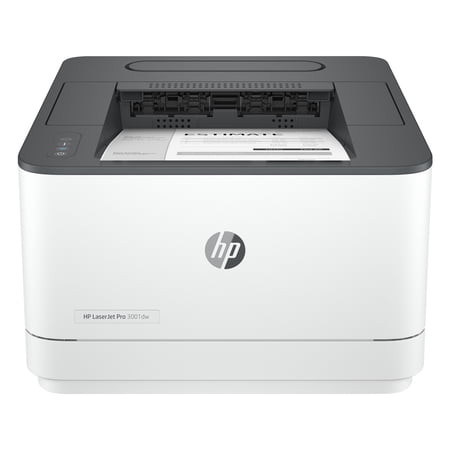 UPC: 0195122492519 | HP 3G650F#BGJ LaserJet Pro 3001dw Monochrome Wireless Printer – White