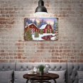 thumbnail image 5 of Chic Shabby Tin Sign, Country Style, Rustic Farmhouse Sign, Red Cabin Poster For Bedroom Living Room Bathroom Kitchen Man Cave Wall Decor, Garage Sign, Yard Sign 12x8 inches, 5 of 8