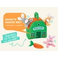 thumbnail image 3 of Etna Bunny Condo Play Set with Sounds – 5 Piece Small Stuffed Bunny Rabbit Set Plus Bunny Condo Carrier with Zipper Front and Handle – These Tiny Rabbits are Ideal for Fun and Imaginative Play, 3 of 7