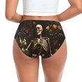 thumbnail image 3 of Womens Underwear Skeleton In Flower Bed Cuteness No Show Seamless Underwear for Women, Soft Stretch Women's Panties, Hipster Ladies Panties Bikini Underwear Briefs, 3 of 6