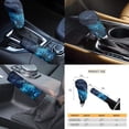 thumbnail image 6 of Jeiento Sea Turtle Car Seat Cover Full Set of 11, with Front Back Seat Covers Floral Keychain Headrest Cover Cup Coasters Handbrake Cover and Gear Shift Cover for Women Men Blue Auto Accessories, 6 of 7