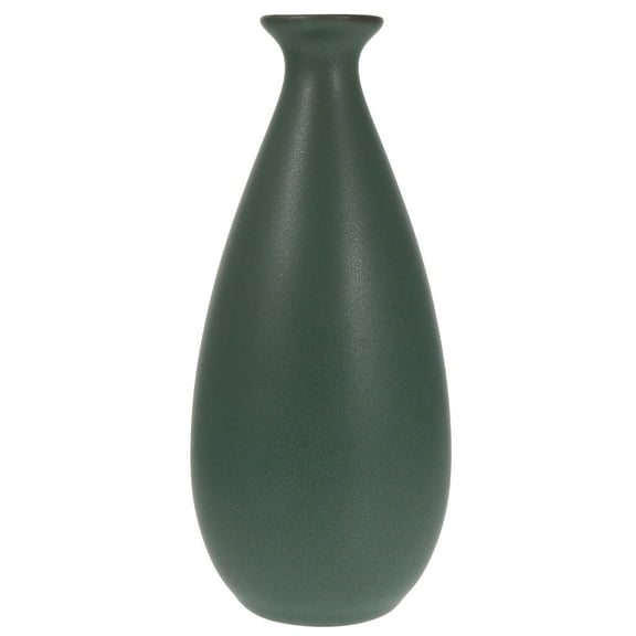 WHAMVOX  Ceramic Vase for Home Decor Chinese Zen Desktop Decorative Green