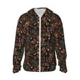 thumbnail image 2 of Lsque Floral UPF 50+ Lightweight Sun Protection Men's Women's Long Sleeve Shirt, Hoodie Performance -3X-Large, 2 of 9