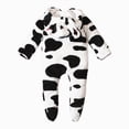 thumbnail image 4 of Paguaki Baby Boy Clothes Long Sleeve Footed Long Sleeve Baby Pajamas with Zipper Cotton Sleepers 0 6 9 12 18 24 Months, 4 of 7