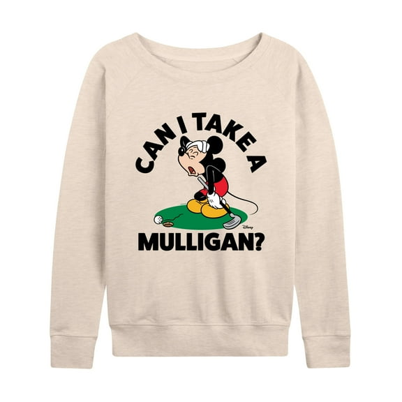 Disney - Can I Take A Mulligan - Women's Lightweight French Terry Long Sleeve Shirt