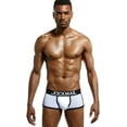 thumbnail image 3 of JOCKMAIL Men's Boxer Briefs Mesh Quick Dry Comfort Mens Boxer Briefs Stretch Trunks, 3 of 7