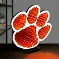 thumbnail image 5 of Clemson Tigers LED Infinity Logo Light, 5 of 7