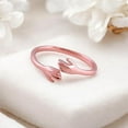 thumbnail image 4 of STERLING MINIMALIST S925 Sterling Silver Hug Ring for Women Adjustable Hugging Hand Love Jewelry Birthday Gifts for Daughters Mom Sister Wife Friends Grandma, Friendship Wedding Band, 4 of 5