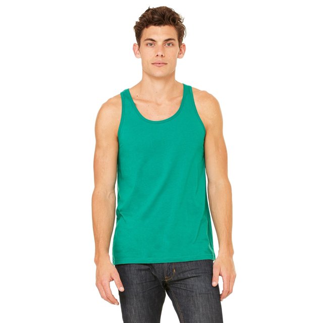 The Bella + Canvas Unisex Jersey Tank Top - KELLY - S
