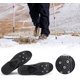thumbnail image 4 of Tacos de tracción Antideslizantes Pinchos, Crampones para Botas de Senderismo 2 Pares con 10 Pinchos Antideslizantes, Tacos de Hielo para Zapatos y Botas para Escalada, Pesca en Hielo, Senderismo Shuxiu Wang 8390615159333, 4 of 5