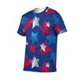 thumbnail image 4 of OUSIMEN Men's short-sleeved printed T-shirt, 4 of 7