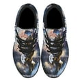 thumbnail image 2 of America Eagle Print Sneakers Lightweight Comfortable Running Shoes for Men Women Black Size 7, 2 of 7