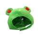 thumbnail image 1 of Sombrero de felpa novedoso jinwen Rana Verde, 1 of 5