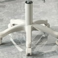 thumbnail image 5 of Trendix Rolling Stool with Wheels Swivel Stool Faux Leather Soft Cushion Height Adjustable Chair 360-Degree Swivel Chair for SPA Salon Home Office Drafting Work (Grey), 5 of 7