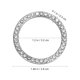 thumbnail image 2 of YSNOOWE Anillo De Rhinestone Para Motor De Auto Con Lujo Adhesivo Color Plata, 2 of 8