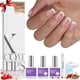thumbnail image 1 of Kit de uñas de gel BtartBoxNails XCOATTIPS con lámpara y puntas francesas, 1 of 8