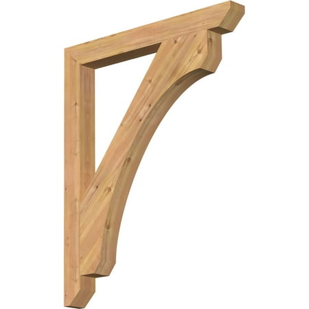 

Ekena Millwork 3 1/2 W x 34 D x 42 H Legacy Slat Smooth Bracket Western Red Cedar