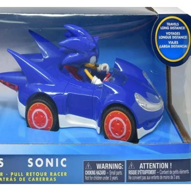 Sonic The Hedgehog Pullback Racers Sonic & Knuckles Vehicle 2-Pack