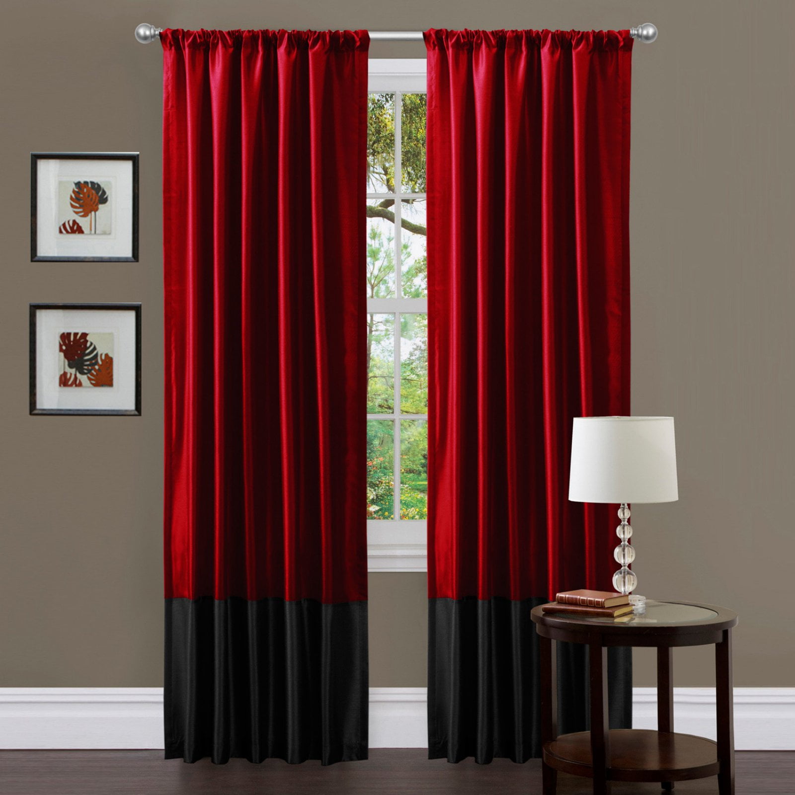 Lush Decor Milione Fiori 84 X 42 Solid Merlot 100 Polyester 3 Rod Pocket 2 Pc Set Window Panel Walmartcom Walmartcom Lush Decor Milione Fiori 84 X 42 Solid Merlot 100 Polyester 3 Rod Pocket 2 Pc Set Window Panel Walmartcom Walmartcom