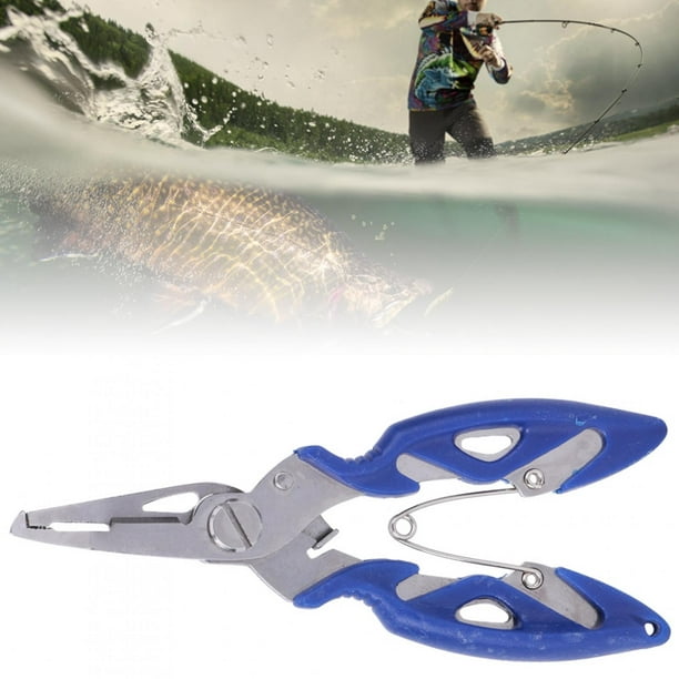 Cergrey Multi‐function Fishing Plier Line Cutter Hook Remover Fish Use Tongs Scissors Fishing Accessories,fish Use Tongs,hook Remover