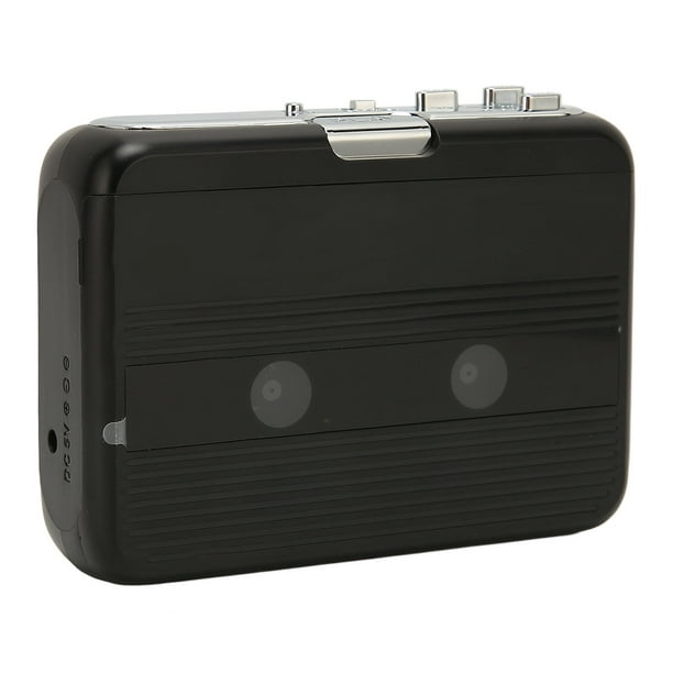 Lecteur De Cassette, Lecteur De Cassette Bluetooth Alimenté Par USB,  Inversion Automatique Noire Pour Le Voyage 